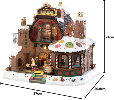 Lemax 85314-UK Santa's Wonderland Sights & Sounds: Mrs. Claus Kitchen