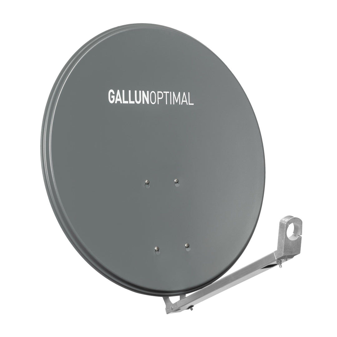 GALLUN 80cm De-Luxe ALU Parabolantenne anthrazit Alu Deluxe anthrazit, Alu Deluxe anthrazit