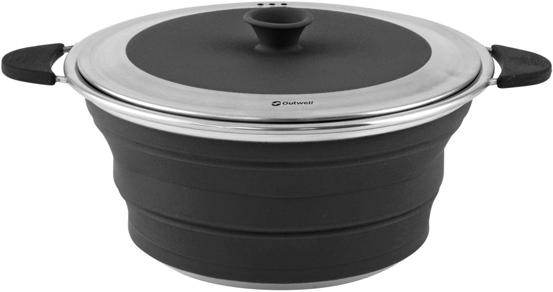 Relags Outwell Collaps 24 x 13 Topf 2.5 Liter Schwarz, 2.5 Liter Schwarz