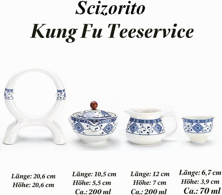 Hochwertige Chinesische Tee-Set-Geschenkbox, Rotierendes Kung Fu Tee-Set, Reines Handfeuern, Mit Rot