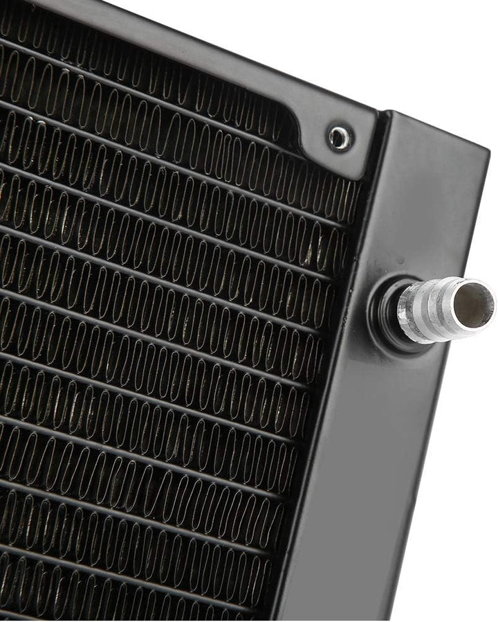 Richer-R 120mm/240mm/360mm Aluminium Radiator, Aluminiumheizkörper 12 Röhren PC Wasserkühlung Heizkö