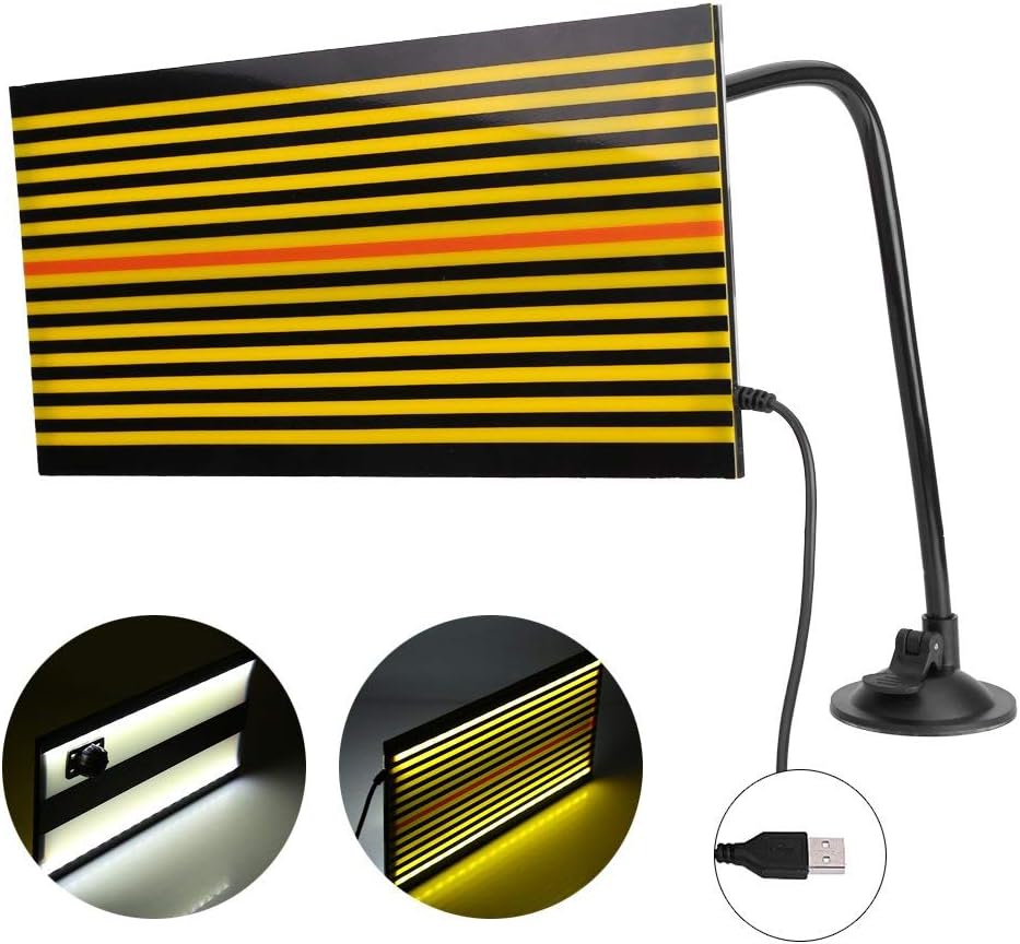 Dent Check Reflektorplatte, lackfreies Dellenreparatur-Entfernungswerkzeug Dent Check Reflecto Panel