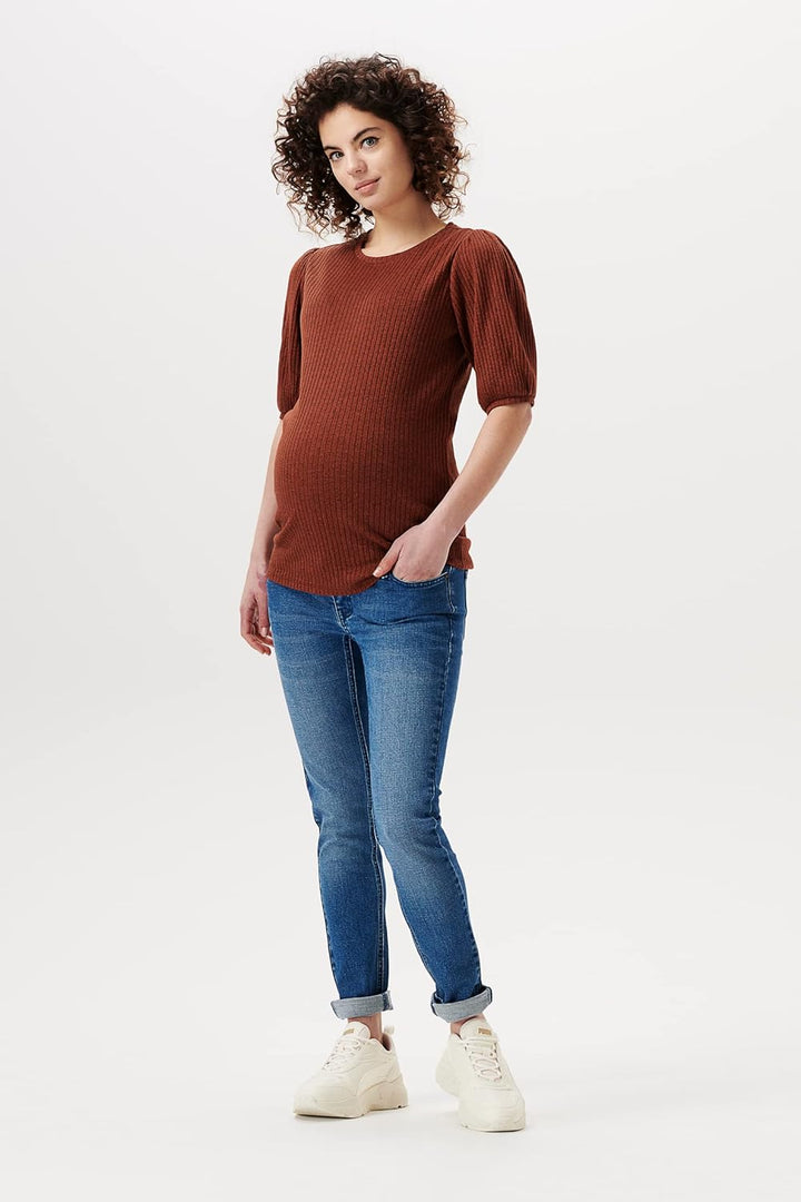 Supermom Damen Austin Over The Belly Skinny Jeans 29 Authentic Blue - P310, 29 Authentic Blue - P310