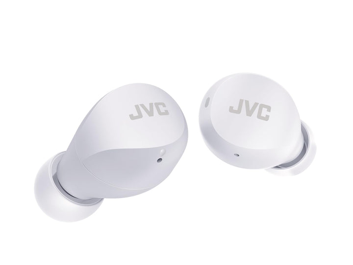 JVC HA-Z66T-W Gumy Mini Wireless Earbuds, klein, Ultraleicht, 3 Sound Modi (Bass/Clear/Normal), Wass