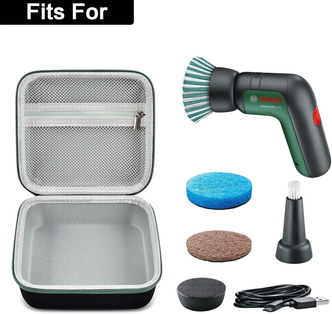PSofcake Aufbewahrungsbox-Tasche für Bosch Home and Garden Akku-Reinigungsbürste, Universal-Bürsten-