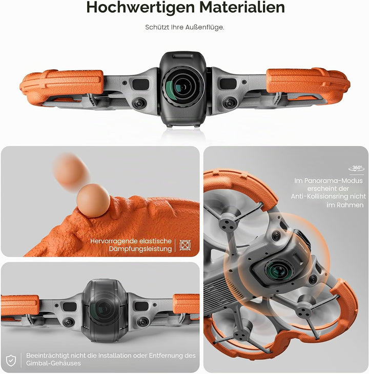 STARTRC Propellerschutz für DJI Avata 360, Kollisionsschutzabdeckung für DJI Avata 360 Zubehör (Oran