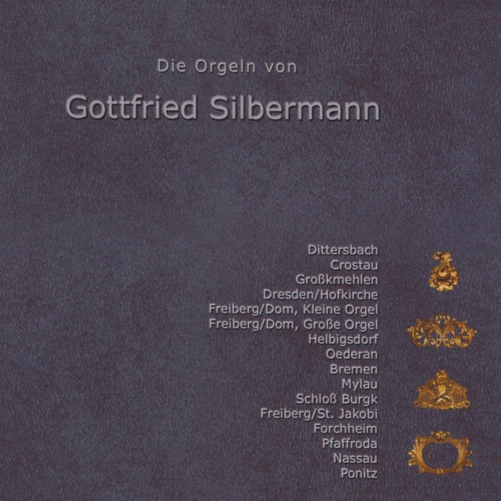 Die Silbermann-Orgeln Vol.5-8, Audio-CD