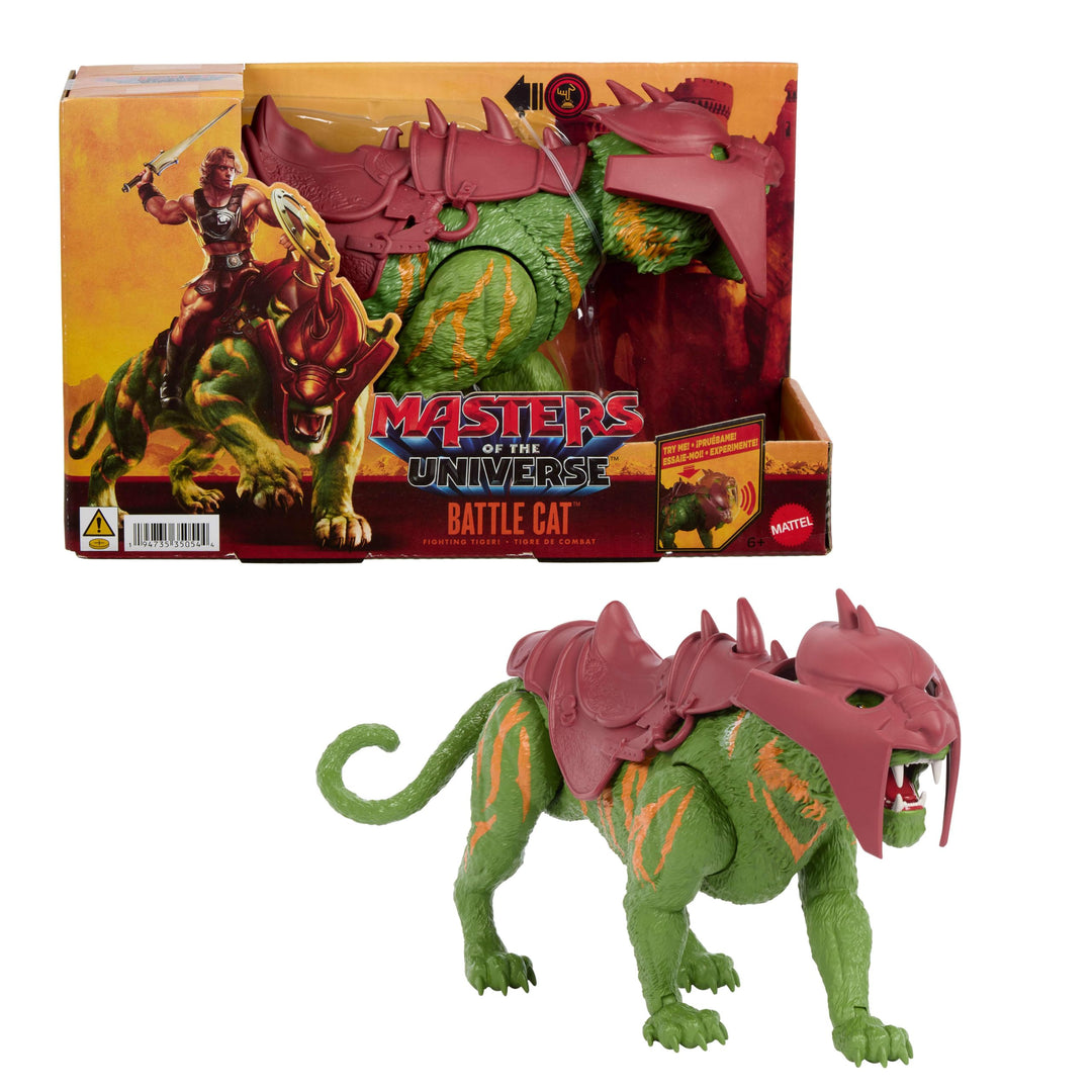 Masters of the Universe Film 2026 Battle Cat Figur mit Beissaction und fünf verschiedenen Brüllfunkt