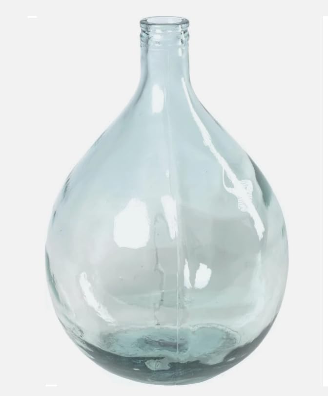 Weinballon mit WEIDENKORB, Kunststoffkorb, Glasballon, Gäreimer, Gärballon, Weinfass, Gallone, Bügel