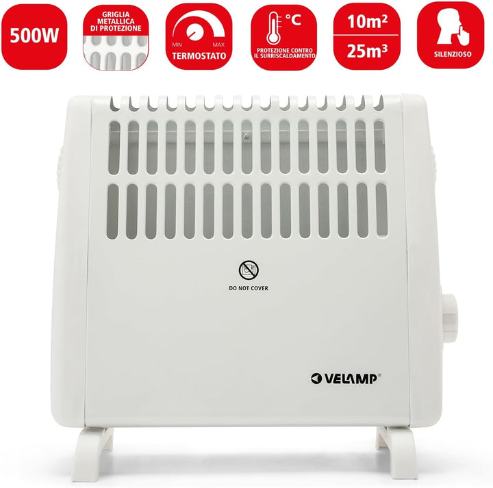 500 W mobiler Konvektor-Elektroheizer