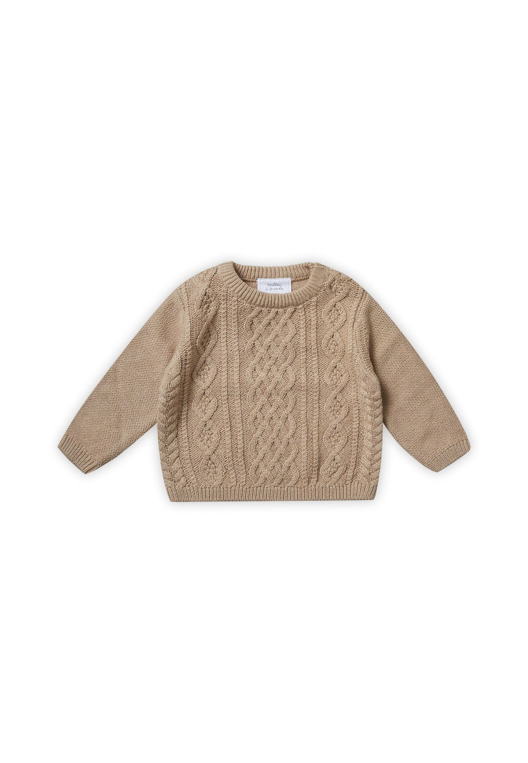 Stellou & friends Strickpullover für Jungen und Mädchen I Hochwertige Baby-Kleidung aus 100% Baumwol