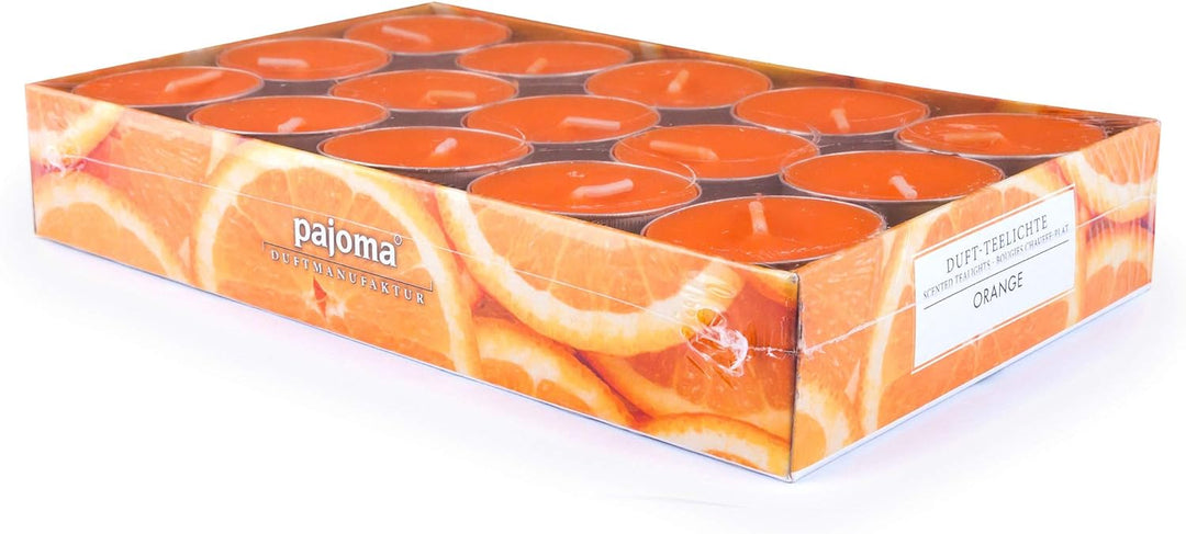 pajoma Duft Teelichte 240 Stück Duftkerzen frische fruchtige Frühjahr Sommer Düfte, 8X 30 Teelichte
