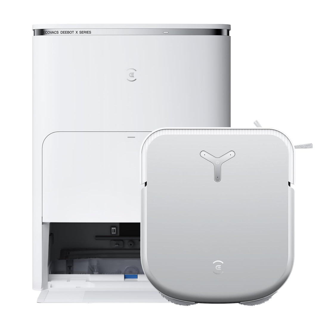 ECOVACS DEEBOT X2 OMNI Saugroboter mit Wischfunktion 8000Pa, schlankes quadratisches Design, 15mm Mo