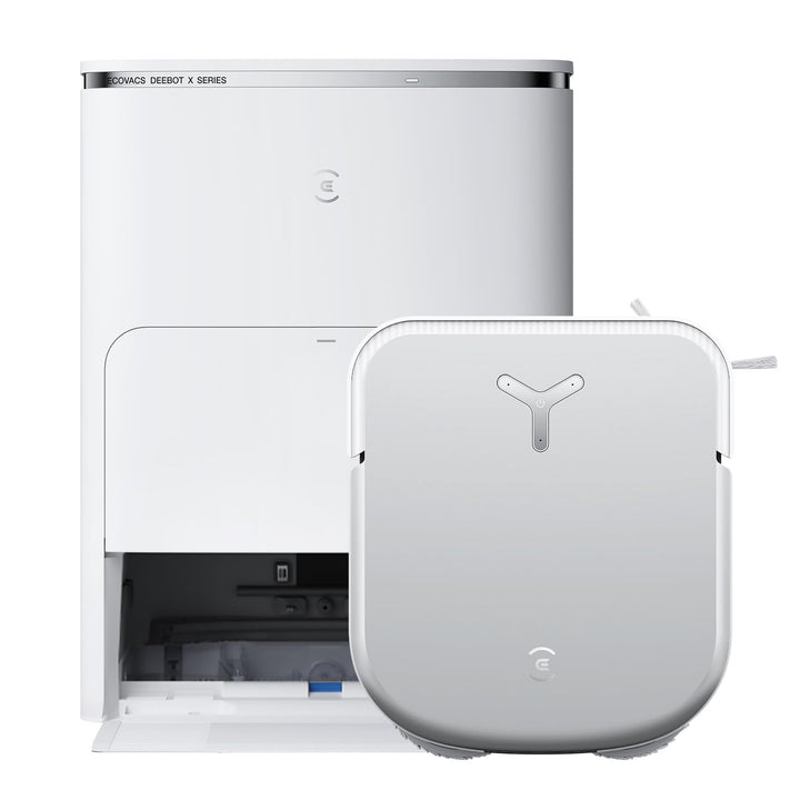 ECOVACS DEEBOT X2 OMNI Saugroboter mit Wischfunktion 8000Pa, schlankes quadratisches Design, 15mm Mo