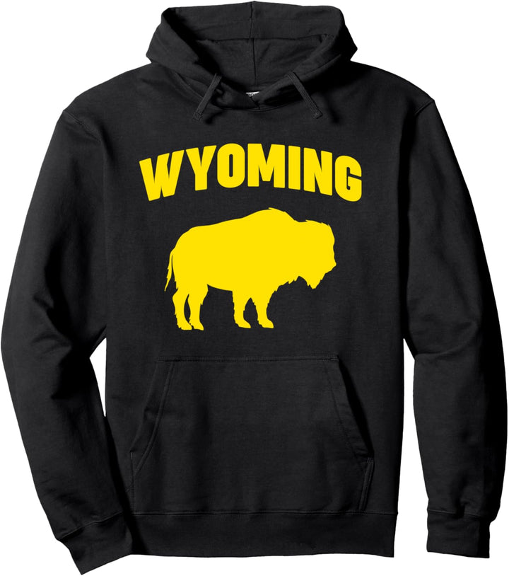 Wyoming Bison Pullover Hoodie
