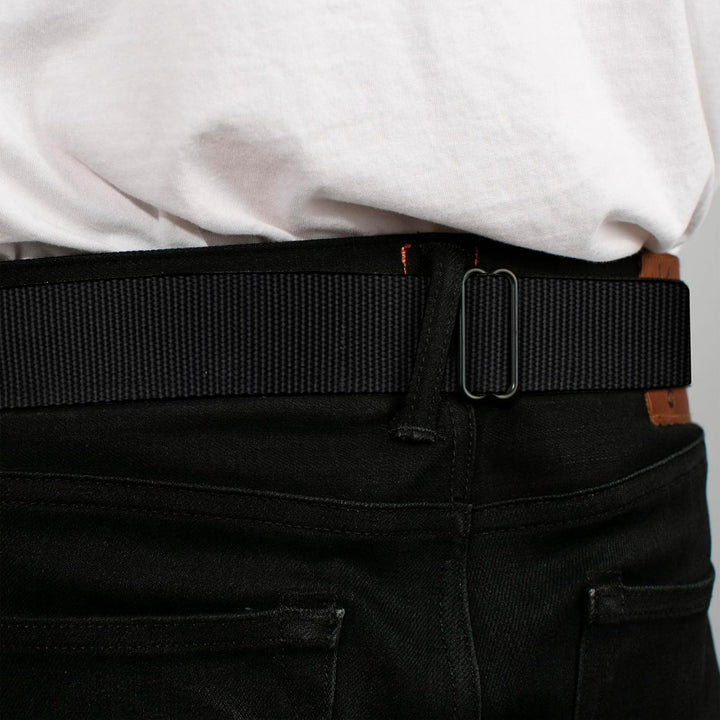 Buckle-Down Sicherheitsgurt, 2,5 cm breit, 50,8 cm lang, Schwarz - mehrfarbig - 4 cm Breit-61 cm- 97