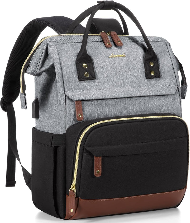 LOVEVOOK Rucksack Damen Laptop Rucksack mit Laptopfach 15.6 Zoll Schulrucksack Mädchen Teenager Schu