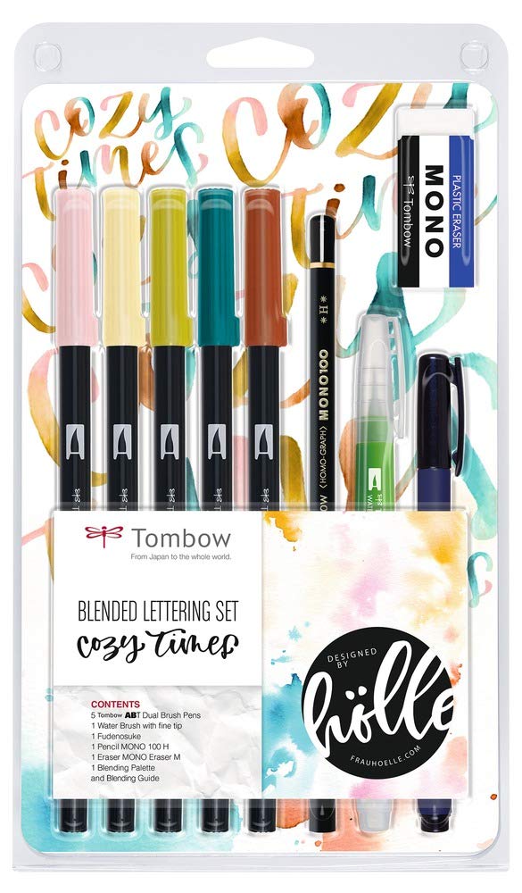 Tombow BS-FH1 Blended Lettering Set Cozy Times
