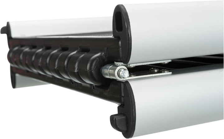 Trixie 3938 Klapp-Rampe, Aluminium/Kunststoff/Gummi, 38 × 155 cm, 6,3 kg, schwarz