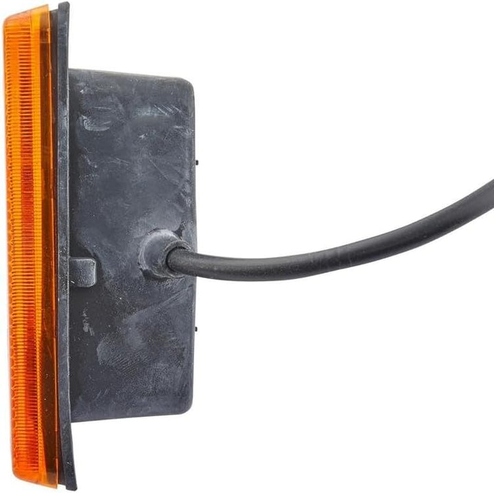 HELLA 2BM 002 847-021 Zusatzblinkleuchte - Glühlampe - 12/24V - Lichtscheibenfarbe: gelb - rechts/se