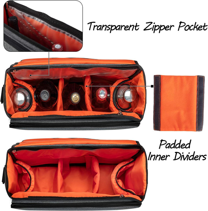 CURMIO Aufbewahrungstasche für Bartender, Barkeeper, Cocktail Shaker Set Reisetasche, Cocktailmixer
