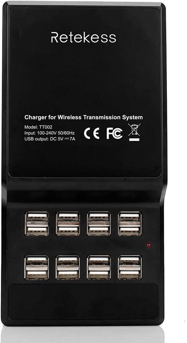 Retekess T130S (T130 2rd) Upgrade Tour Guide Audio System, Audio Whisper Tour Guide Headest Equipmen
