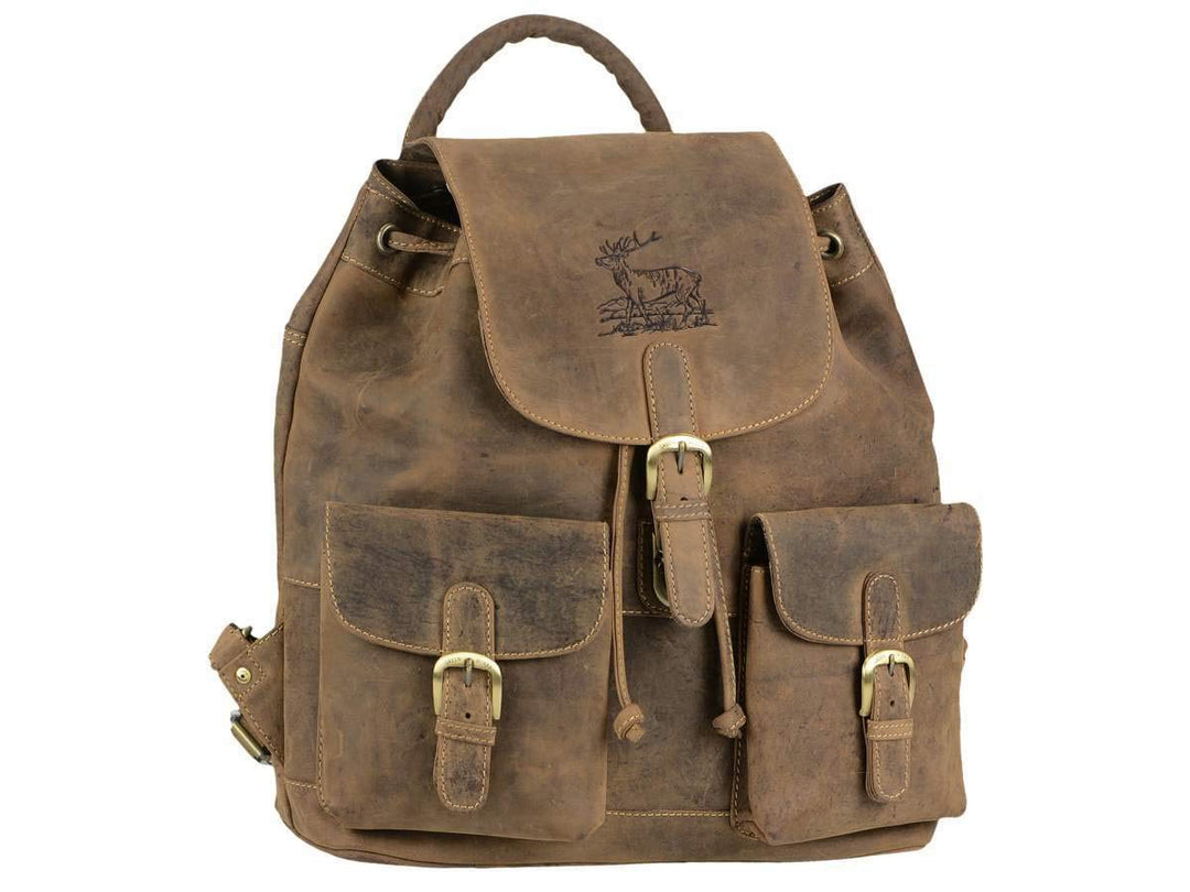 Greenburry Vintage Rucksack Leder 40 cm