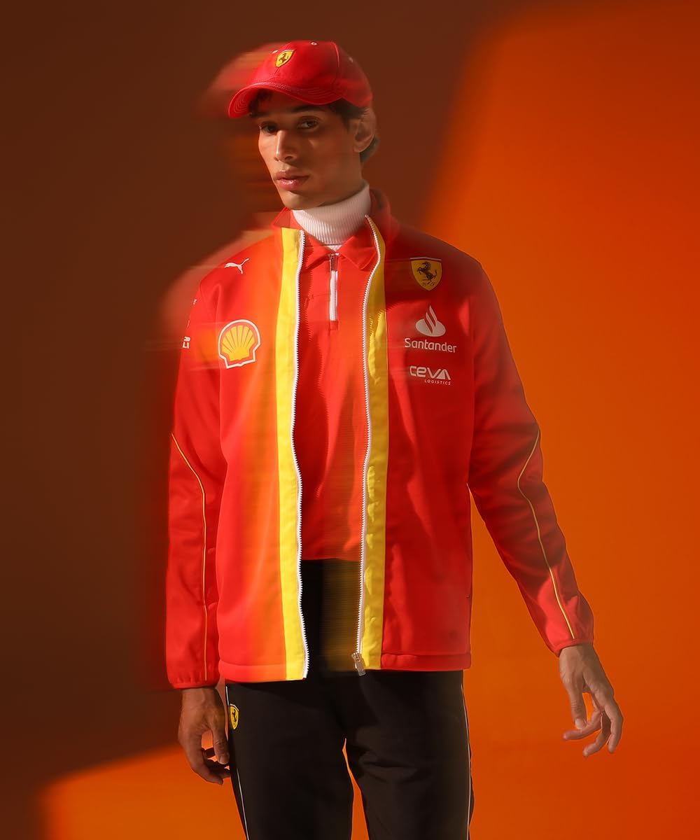 PUMA Scuderia Ferrari F1 Herren 2024 Team Softshell-Jacke, S