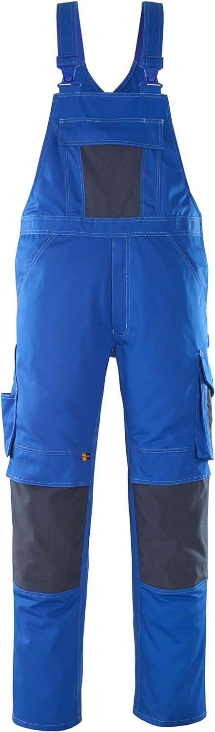 Mascot Latzhose "Leipzig" Grösse L82cm/C48, 1 Stück, kornblau / schwarz, 12069203-11010-82C48 Kornbl