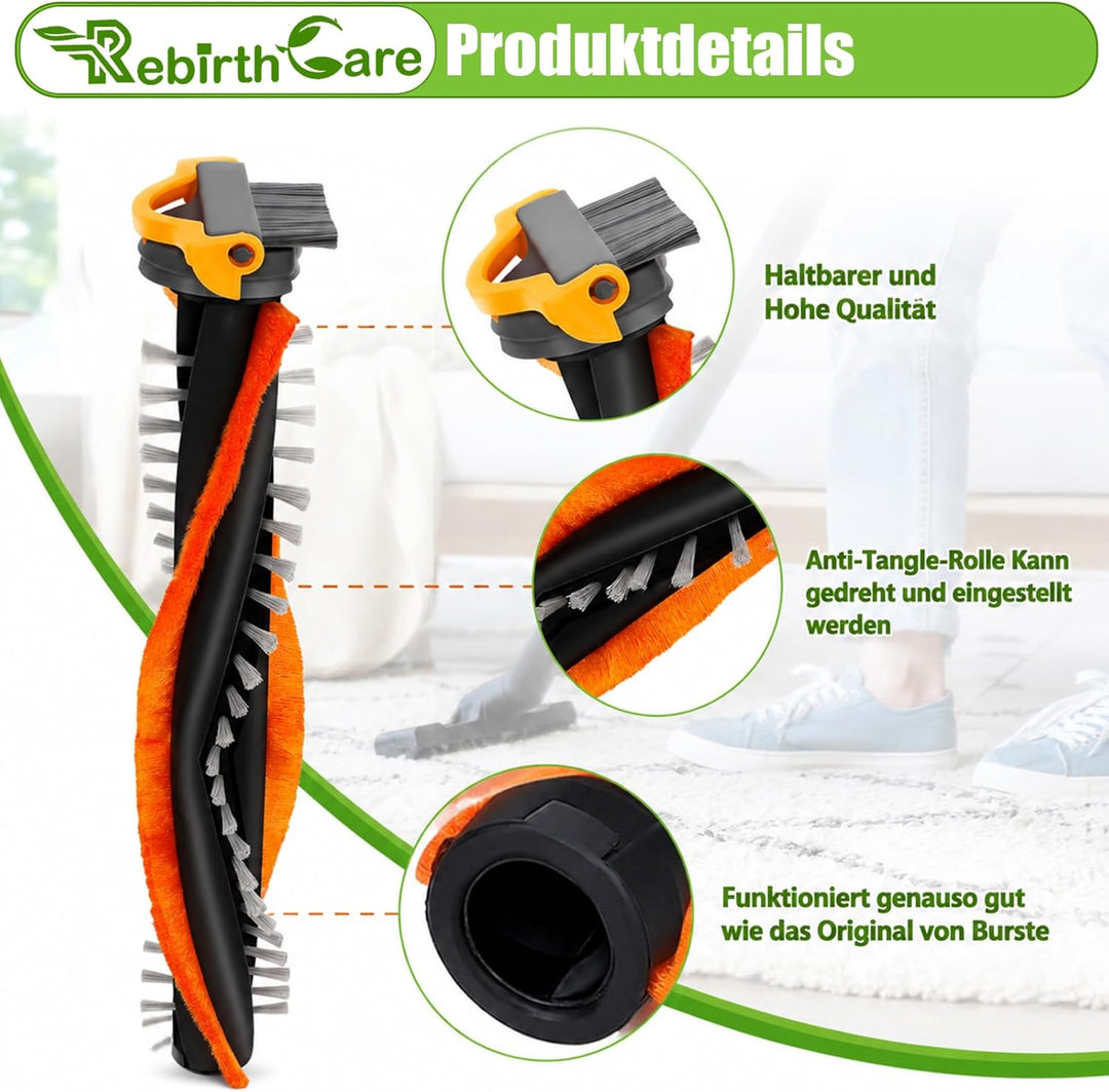 Rebirthcare 6 Stück Filter für Philips Speedpro Max Aqua Akkusauger FC6813 Ersatzfilter für FC5005/0