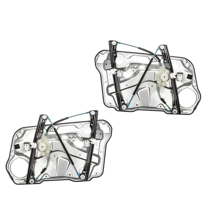LST 2x Fensterheber elektrisch Metallplatte vorne links rechts F 4 IV