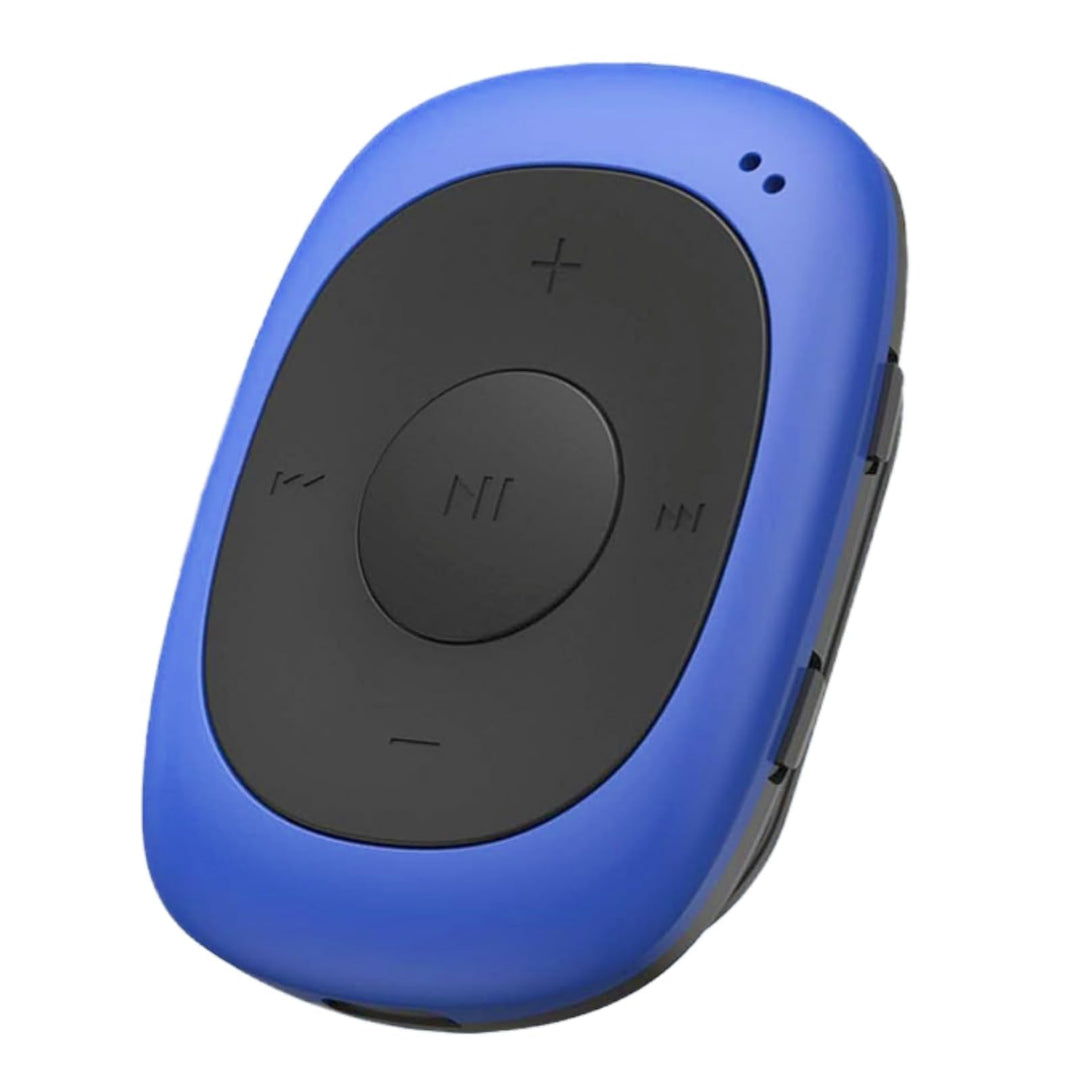 AGPTEK MP3 Player mit Clip, Tragbarer Musikplayer mit Integrierten Kopfhörern & Silikonhülle, 8GB mi