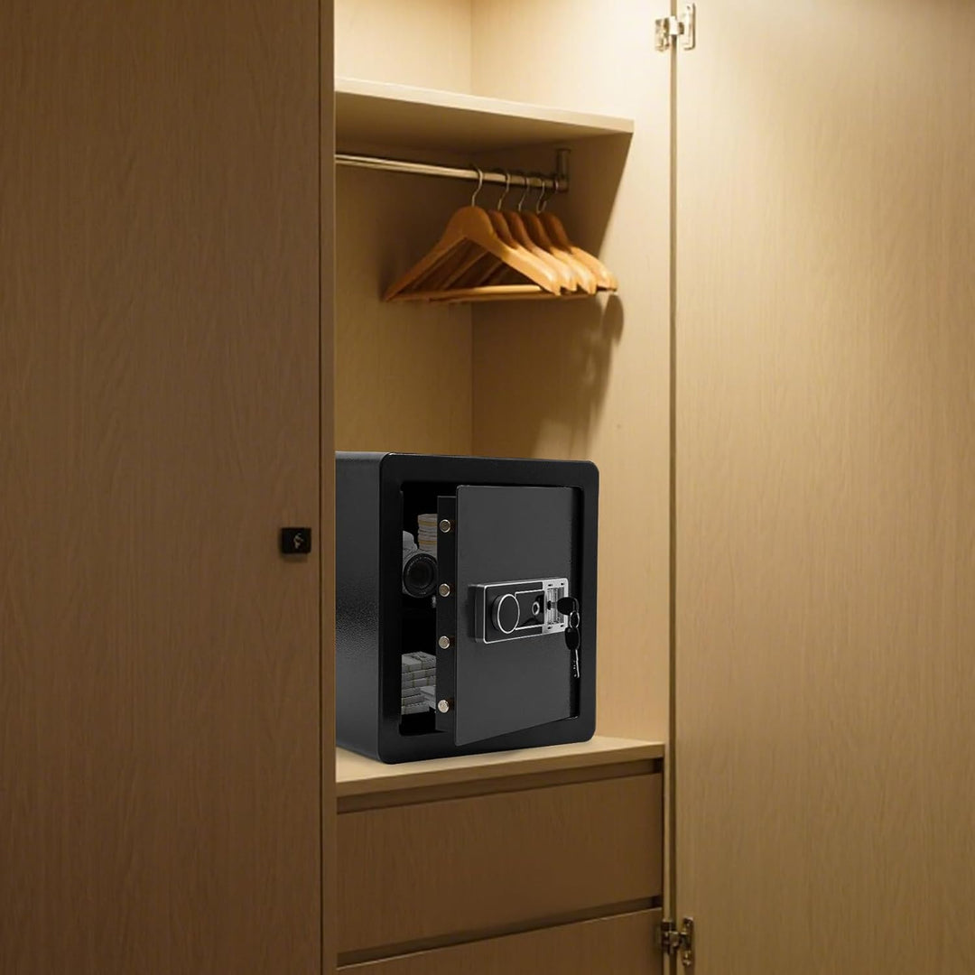 Fingerscan Safe mit Fingerabdruck - Elektronischer Tresor für Zuhause (45L) & Büro - Sicherheitstres