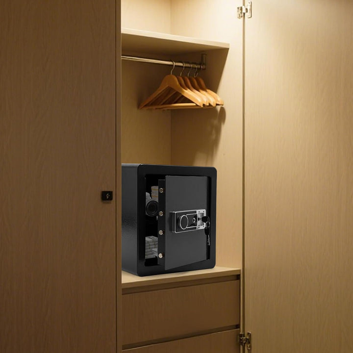 Fingerscan Safe mit Fingerabdruck - Elektronischer Tresor für Zuhause (45L) & Büro - Sicherheitstres