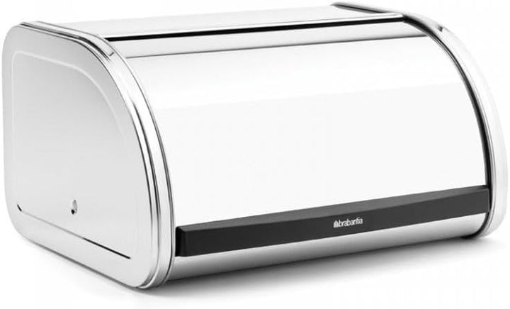 Brabantia Single Brotkasten, Chrom Medium Brilliant Steel, Medium Brilliant Steel