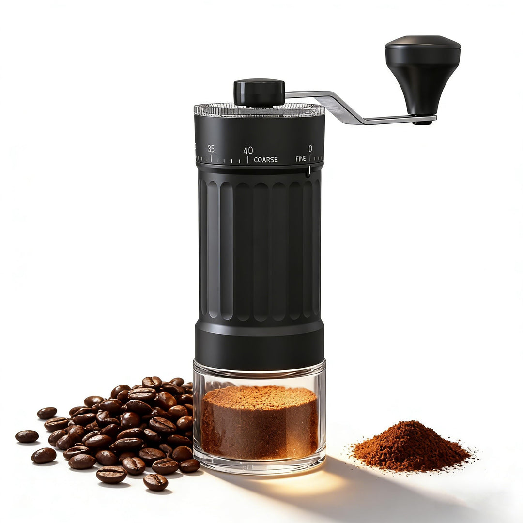 Irishom Manuell Kaffeemühle 40 Grössengrössen Einstellungen Keramik 2.0 Burr tragbar für Heimbüro od