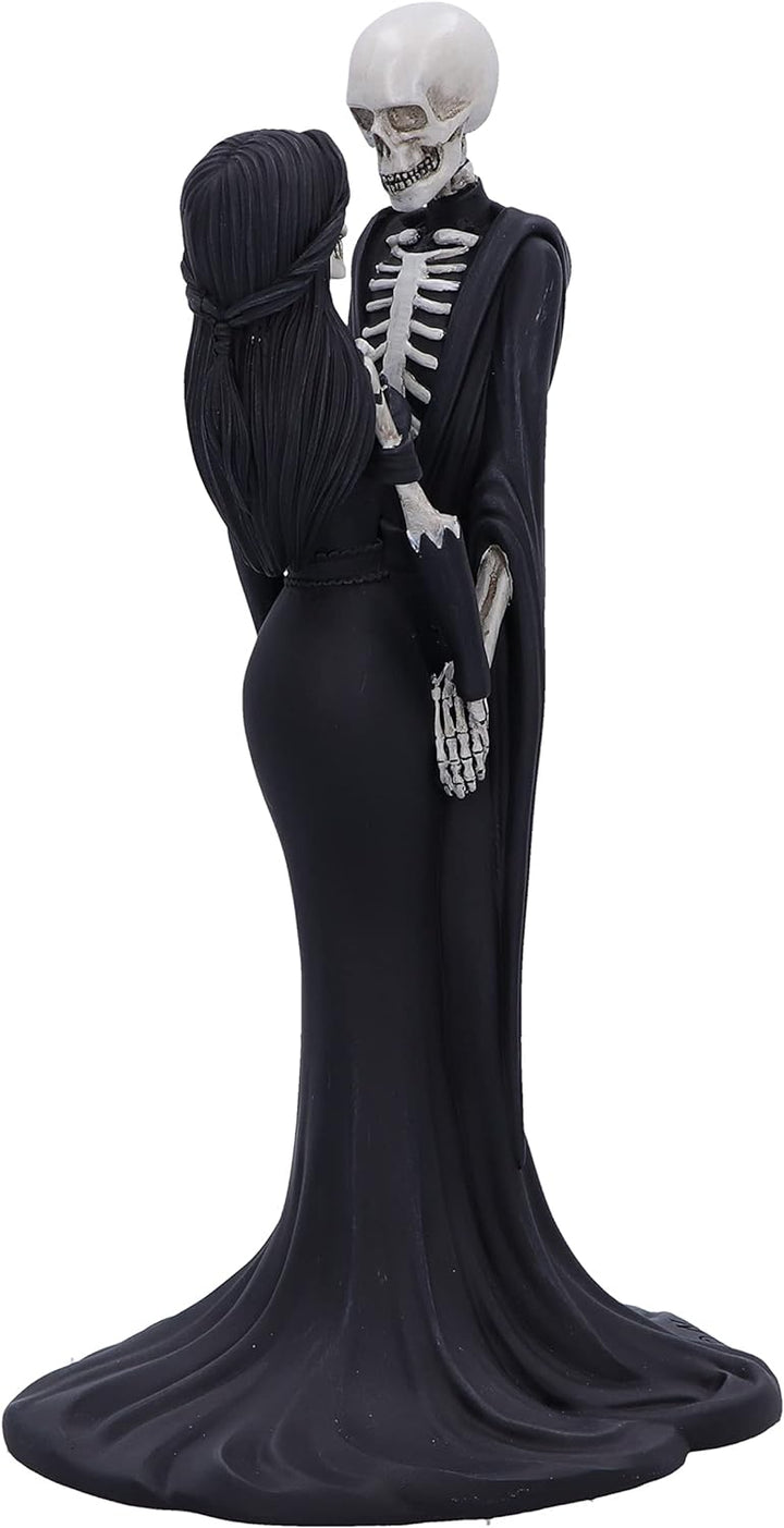 Nemesis Now Eternal Vow 24 cm, Kunstharz, Gothic-Hochzeitsgeschenk, Skelett-Gelübde-Figur, gegossen