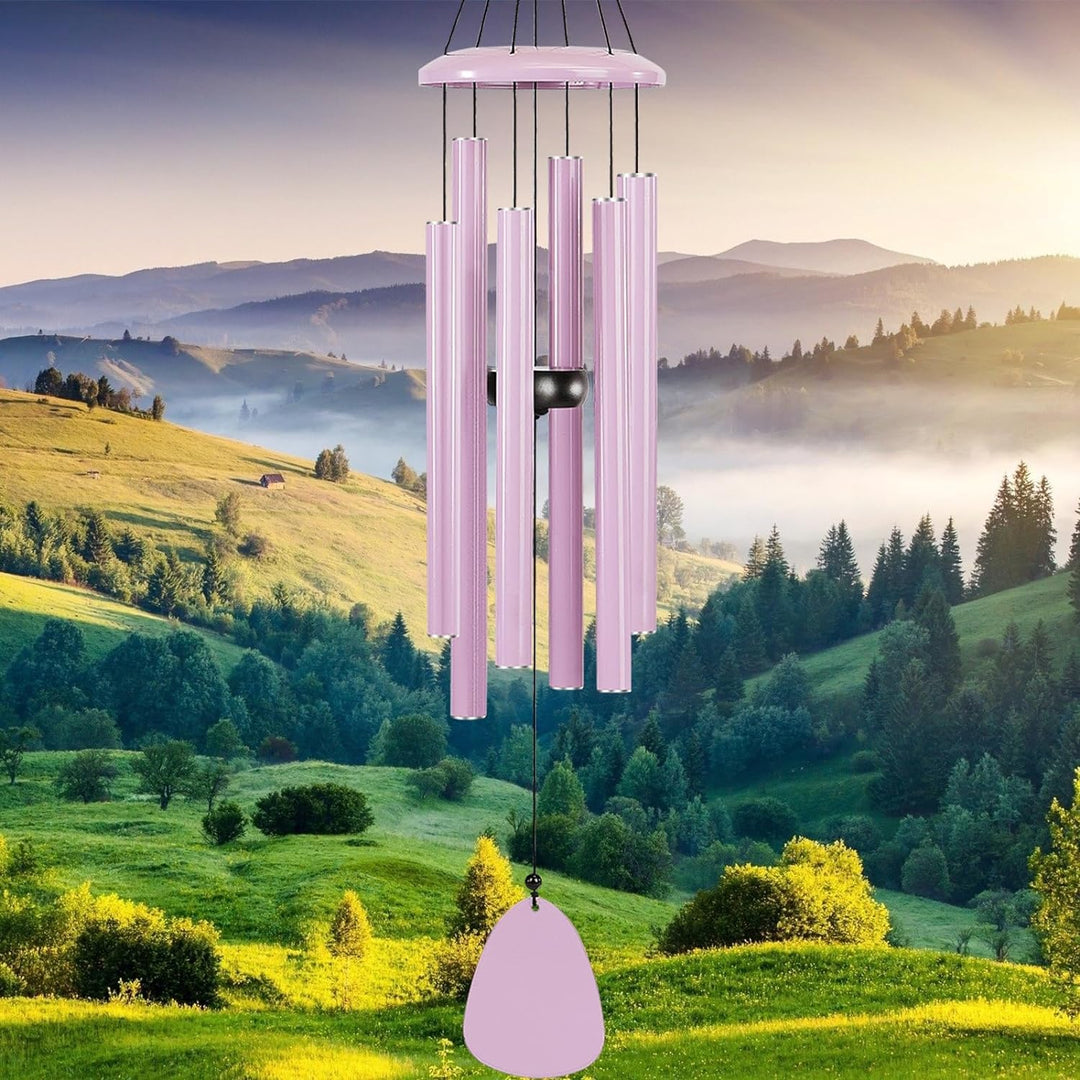 Windspiele FüR DraussEn HäNgend Windspiele - 6 RöHren Chimes FüR Garten, Balkon,Windspiel Garten -Ga