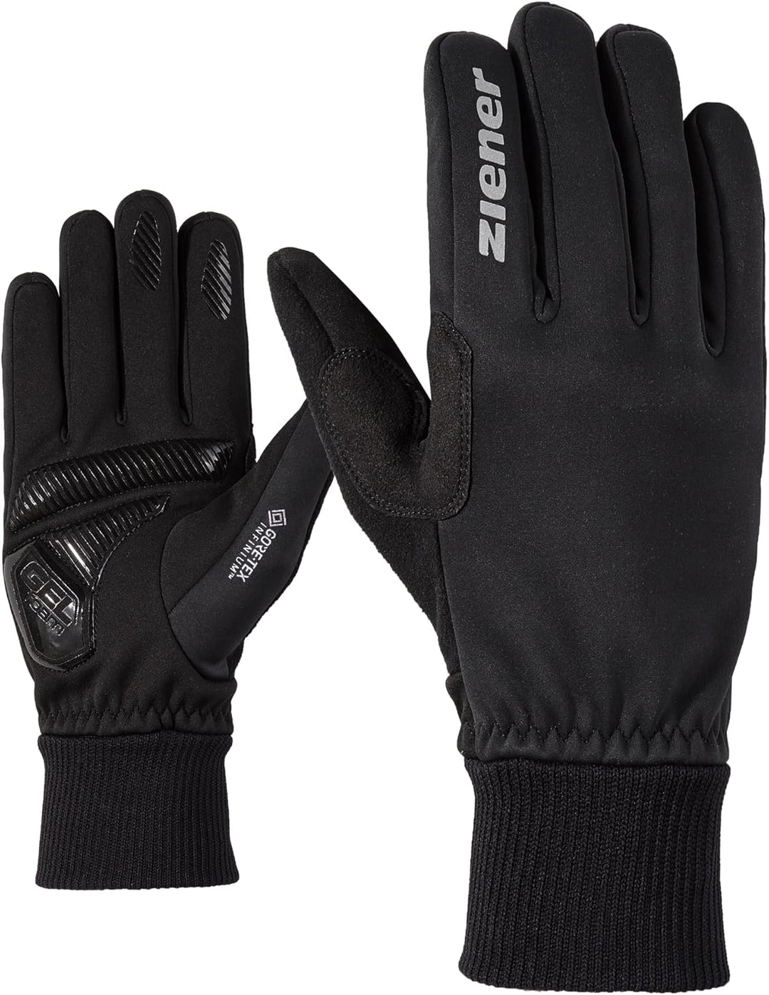 Ziener Erwachsene SMU 18-GWS 414 Bike Glove Handschuhe Schwarz 10, Schwarz 10