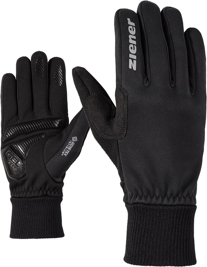 Ziener Erwachsene SMU 18-GWS 414 Bike Glove Handschuhe Schwarz 7.5, Schwarz 7.5