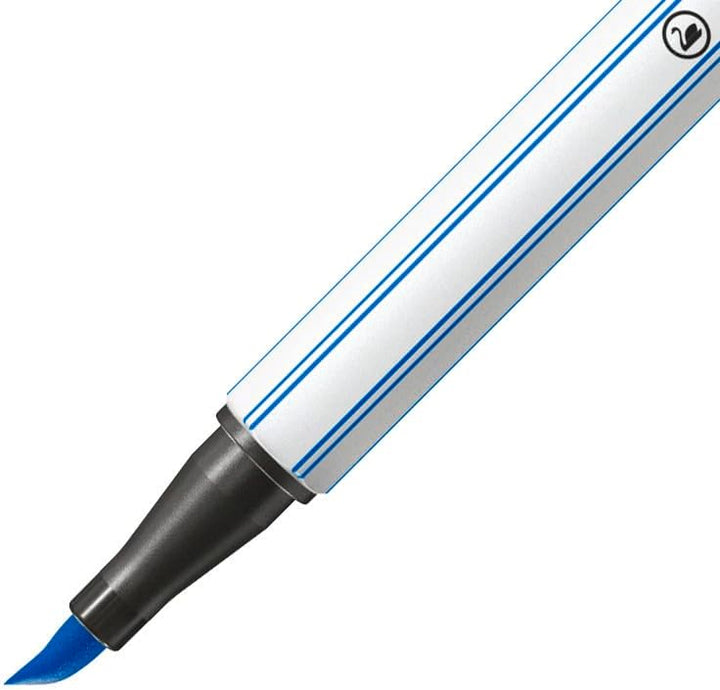 Premium-Filzstift mit Pinselspitze für variable Strichstärken - STABILO Pen 68 brush - ARTY - 30er M