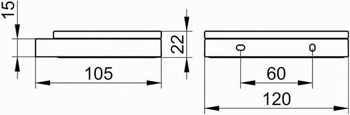 Keuco 11155009000 Edition 11 Echtkristall-Seifenschale