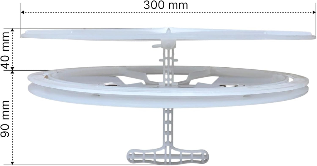 Gewächshaus Öffner Alternative – Manuelle Lüftungsklappe für Polycarbonat, einfache Montage ohne Fen