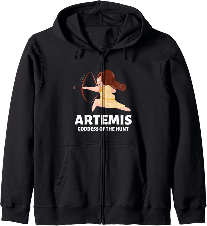 Artemis Hunt Griechische Göttin - Mythologie Alter Jäger Kapuzenjacke