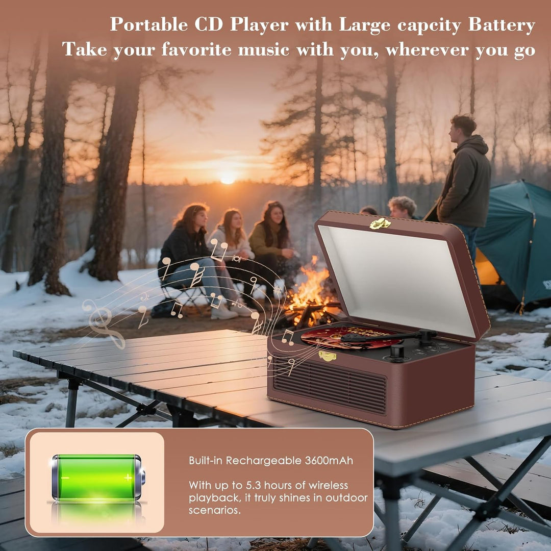 CD Player Tragbar Bluetooth: Kegaudio Radio mit CD-Player Tragbarer mit Lautsprecher Fernbedienung U