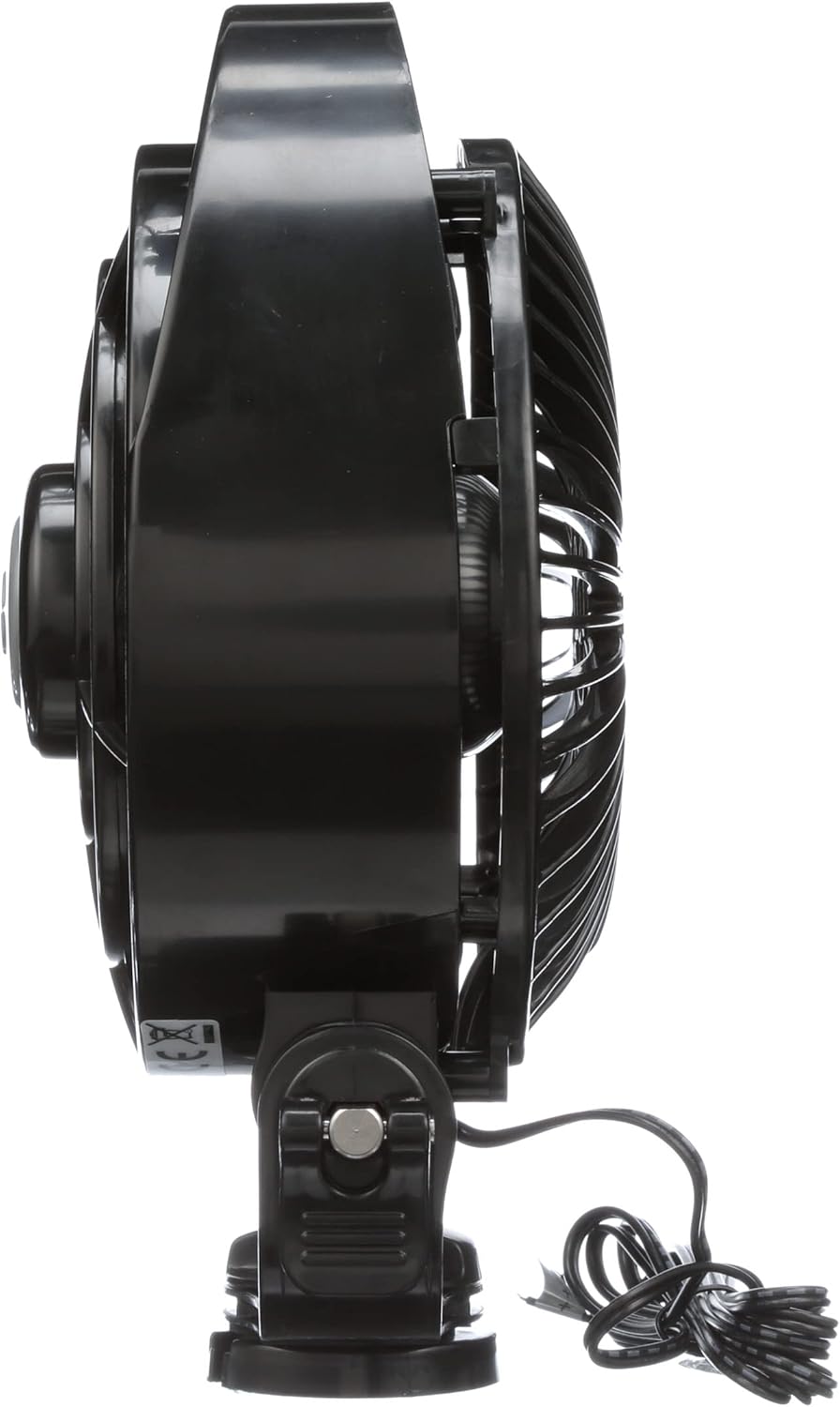 SEEKR by Caframo Bora 6.5” x 3.0” x 9.5” Schwarz, 6.5” x 3.0” x 9.5” Schwarz