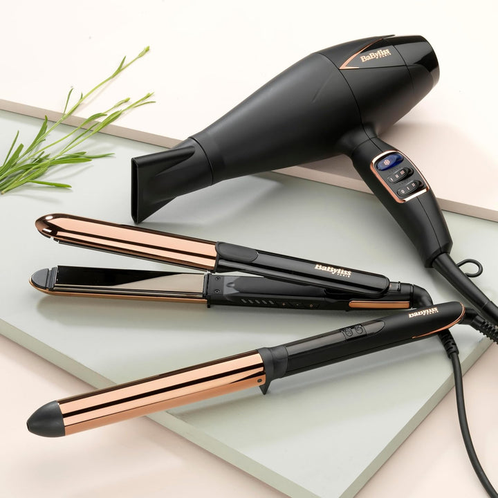 Plancha Pelo Babyliss St481e Pure Metal Oro Rosa Single Roségold, Single Roségold