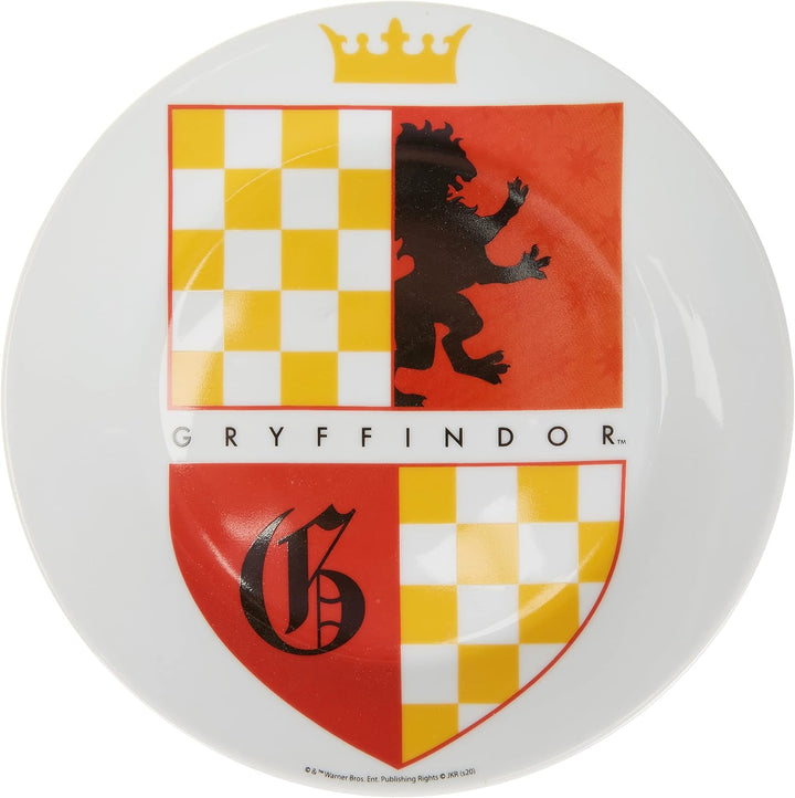 Kindergeschirr HP Gryffindor 3teilig, Porzellan, Geschirrset, Geschirr, Teller, Tasse, Schale, 3-tei