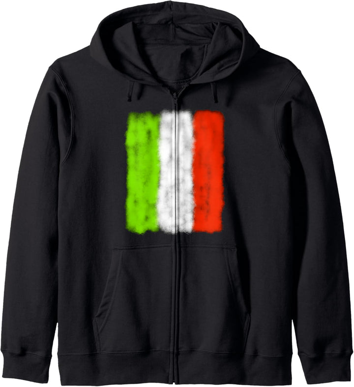 Italienische Flagge Italia Italien Italiano Kapuzenjacke