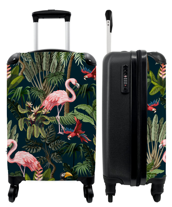 NoBoringSuitcases.com® Koffer Handgepäck Trolley Rollkoffer Kleine Reisekoffer mit 4 Rollen - Jungti